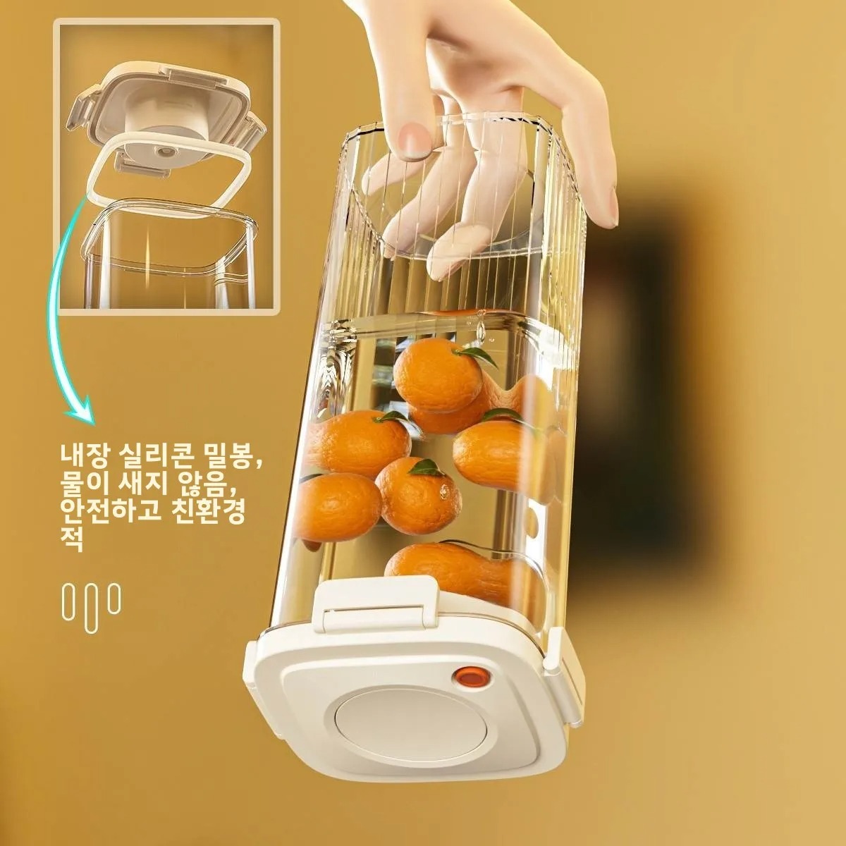 Food Storage Containers - Serbatoio sigillato sottovuoto in plastica Contenitore