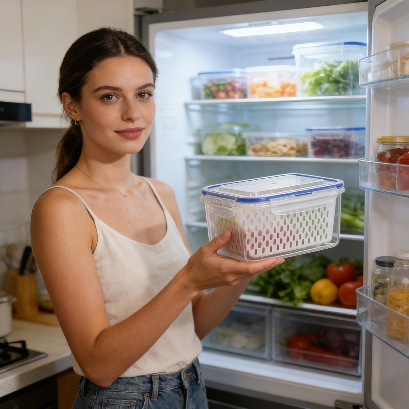 Food Storage Containers - Contenitore per alimenti 4 in 1,