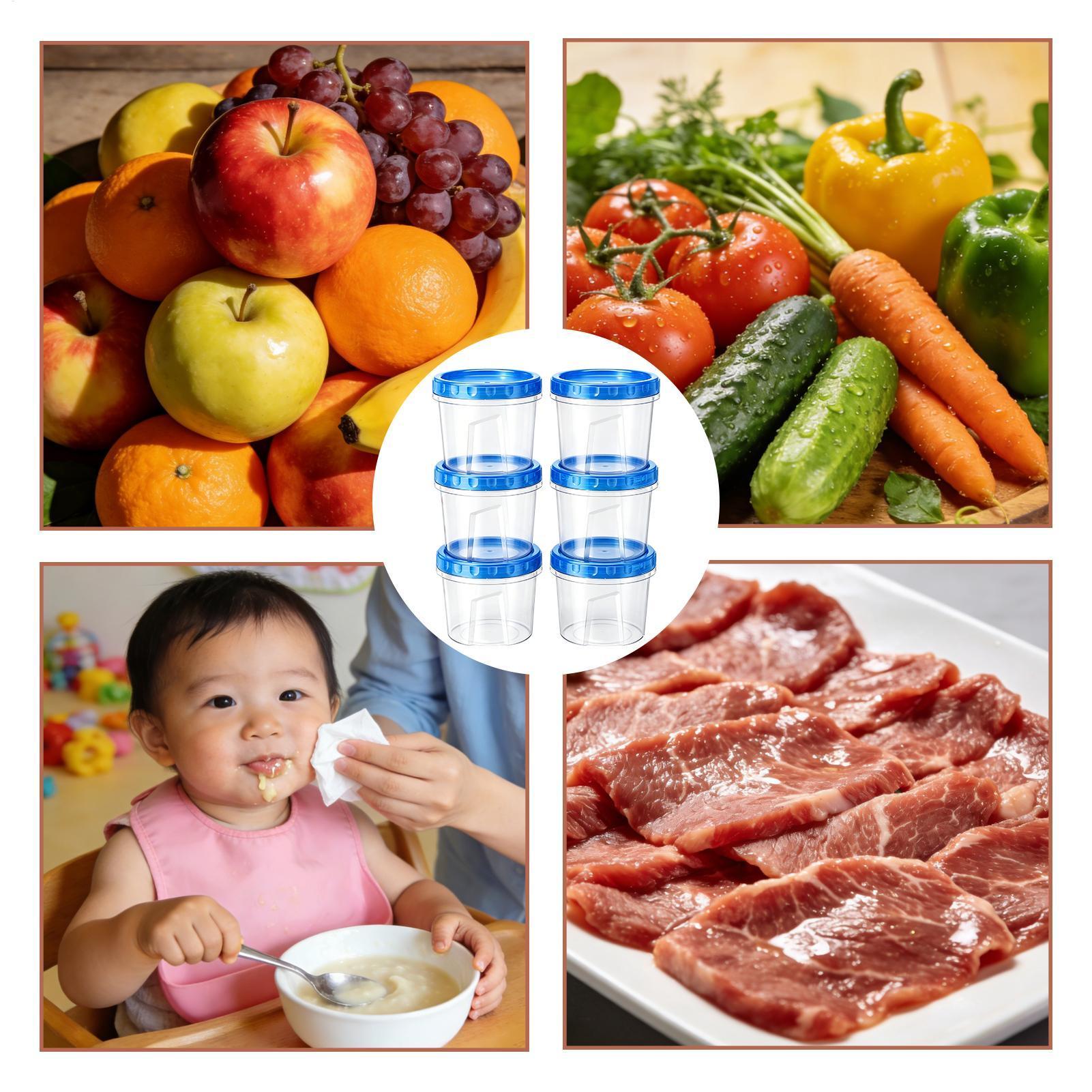 Food Storage Containers - Contenitori per congelatore per la conservazione