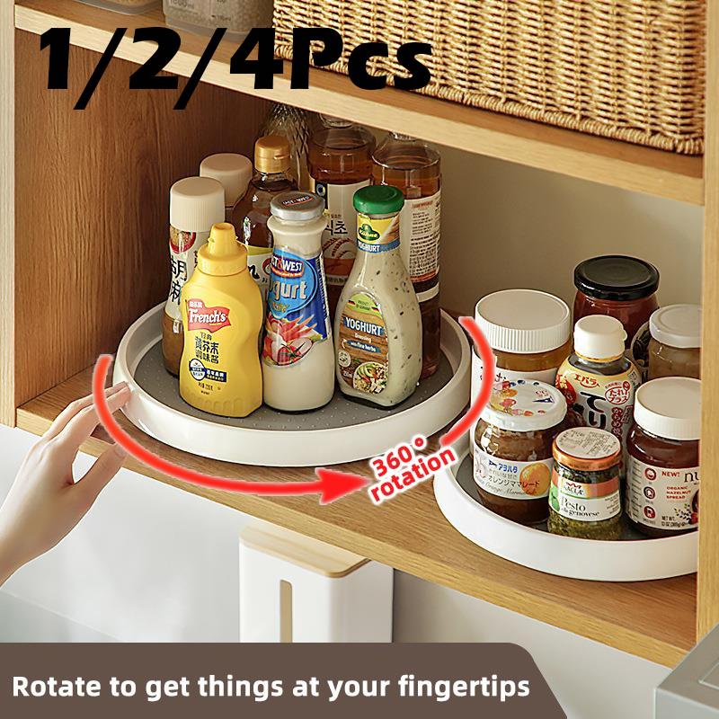 Kitchen Gadgets Rack - 1/4 pz 360 Girevole Anti Scorrevole