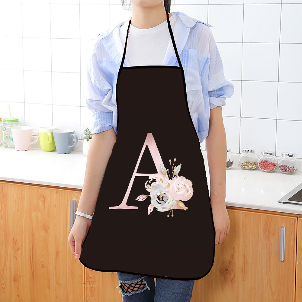 Kitchen Gadgets Trending - Grembiule con stampa di lettere personalizzate,
