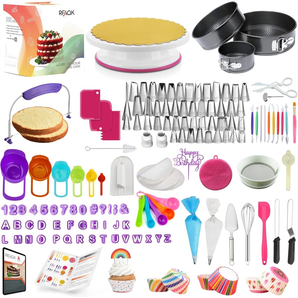 Cake Decorating Turntable - Forniture per decorare torte Kit per