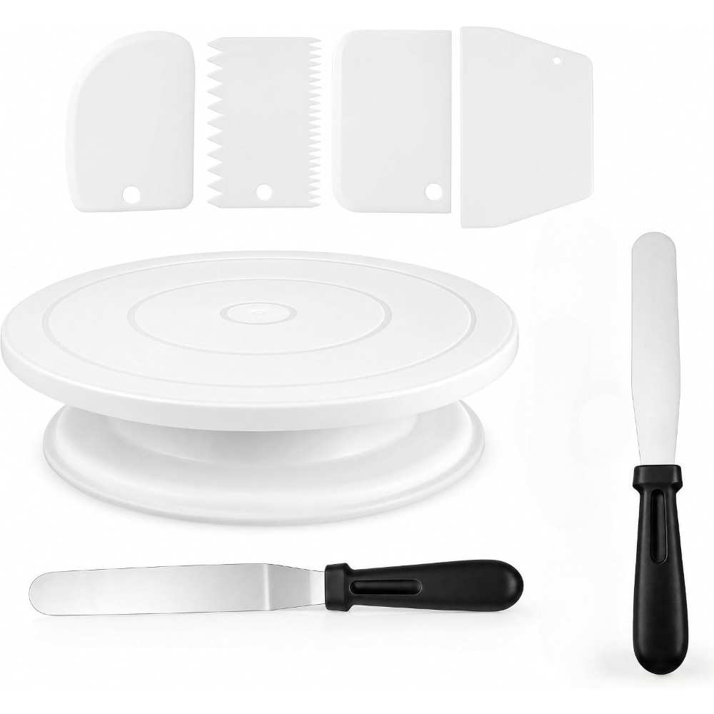Cake Decorating Turntable - Kit per Decorazione Torte da 7