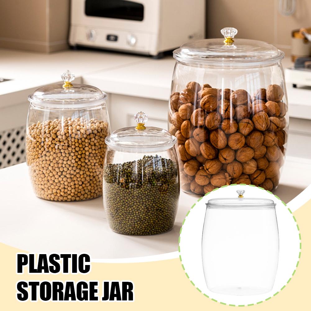 Food Storage Containers - Grande Contenitore Trasparente in Plastica con