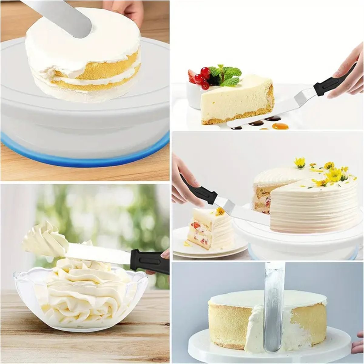Cake Decorating Turntable - 【AT48】 NUOVO Kit di 76 Pezzi