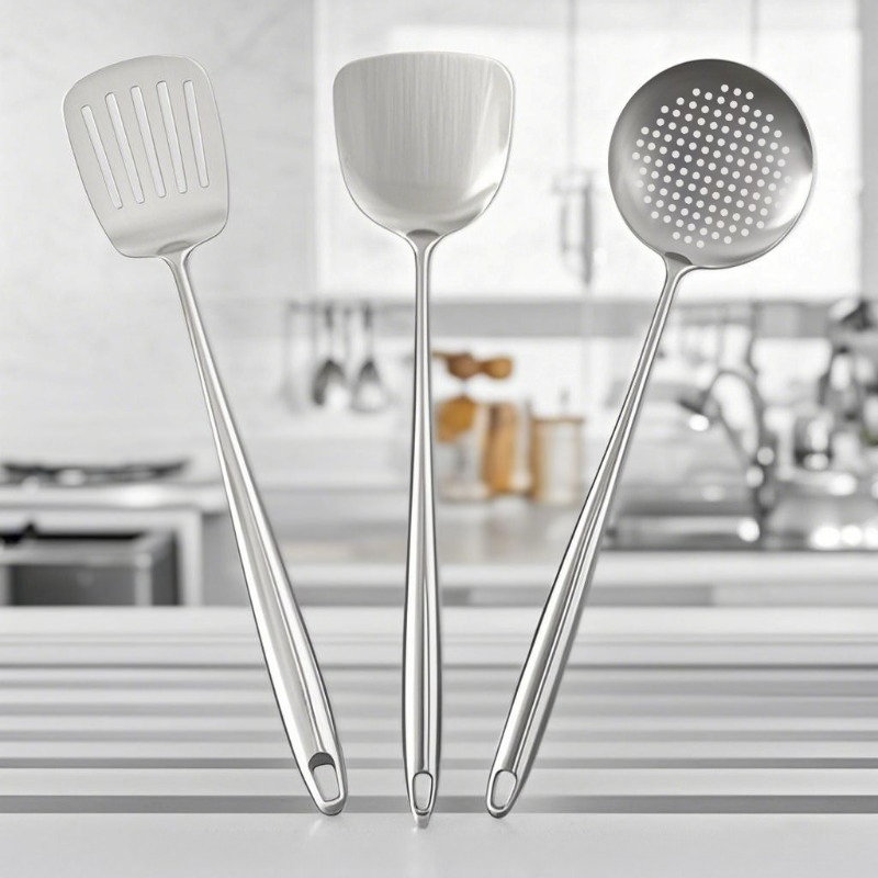 Kitchen Gadgets List - Spatola per wok in acciaio inox