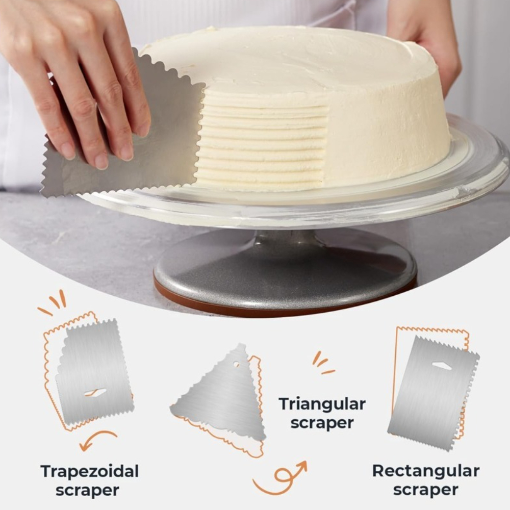 Set di giradischi per torte in - Cake Decorating Turntable recensione e prezzo