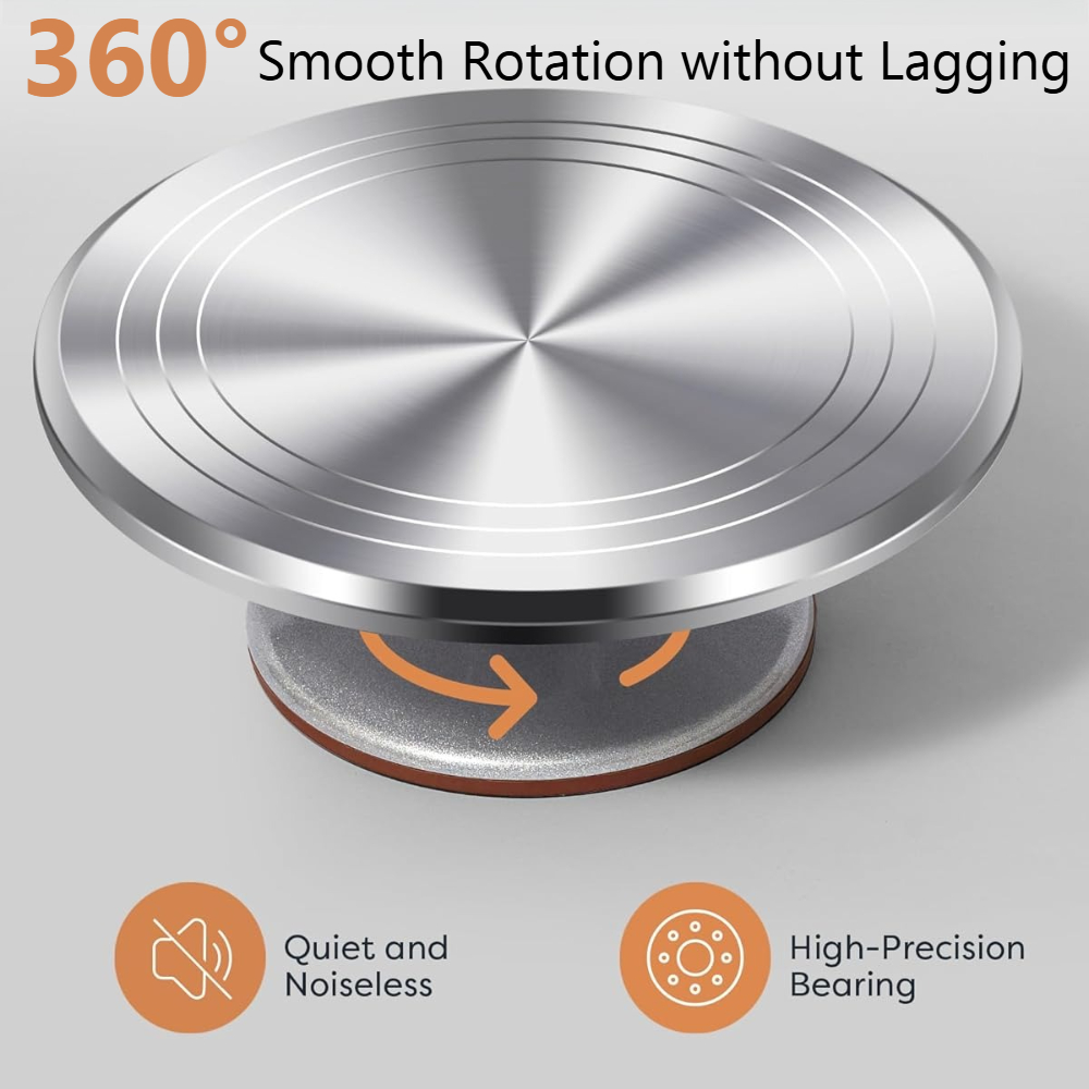 Set di giradischi per torte in - Cake Decorating Turntable recensione e prezzo