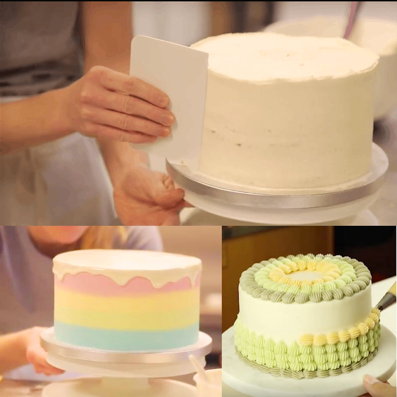 FAIS DU 6 pz/set giradischi pe - Cake Decorating Turntable recensione e prezzo