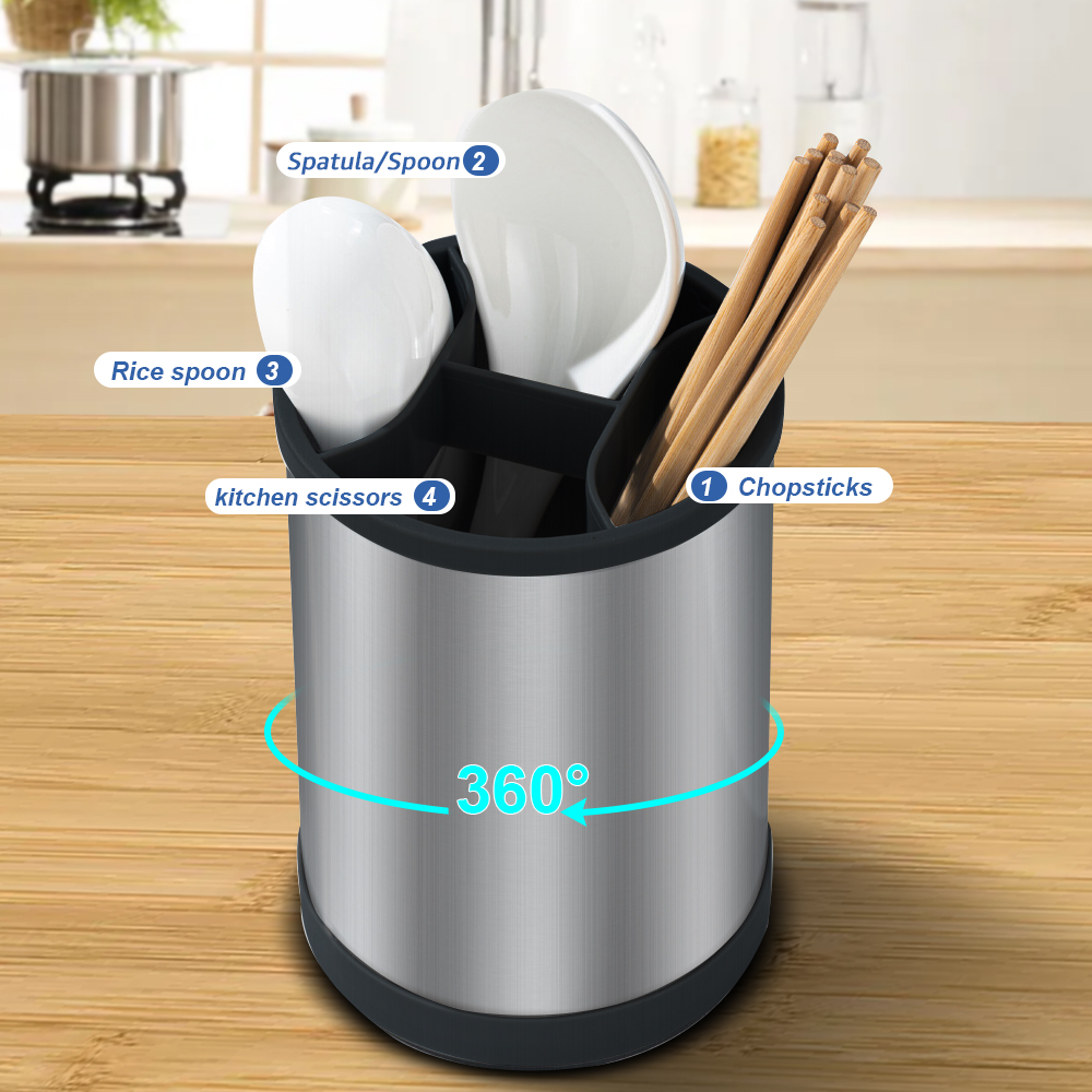 360 °   Portautensili da Cucin - Kitchen Gadgets Rack recensione e prezzo