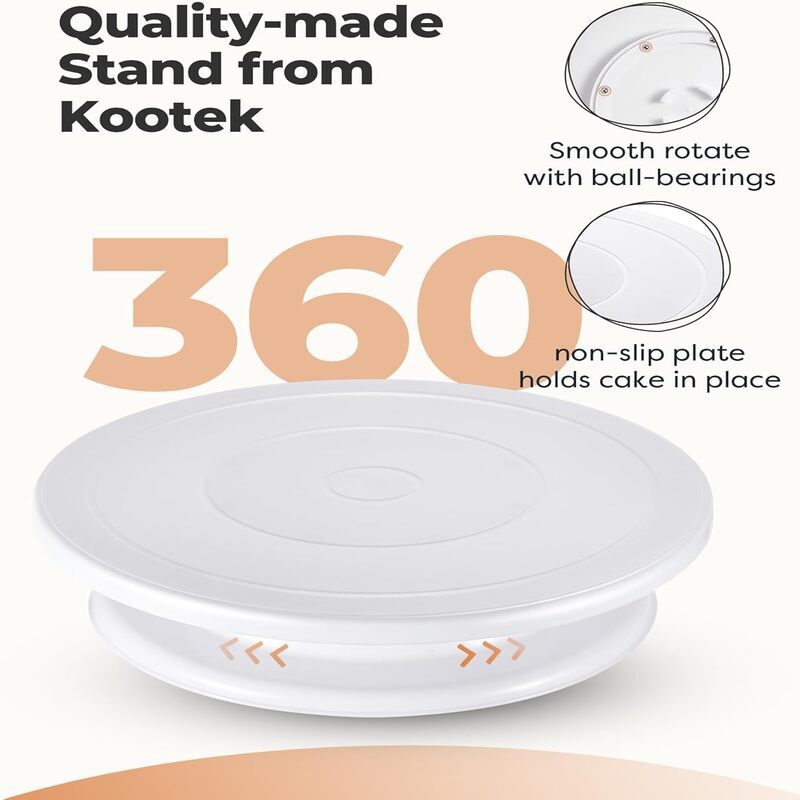 Piatto Girevole Antiscivolo pe - Cake Decorating Turntable recensione e prezzo