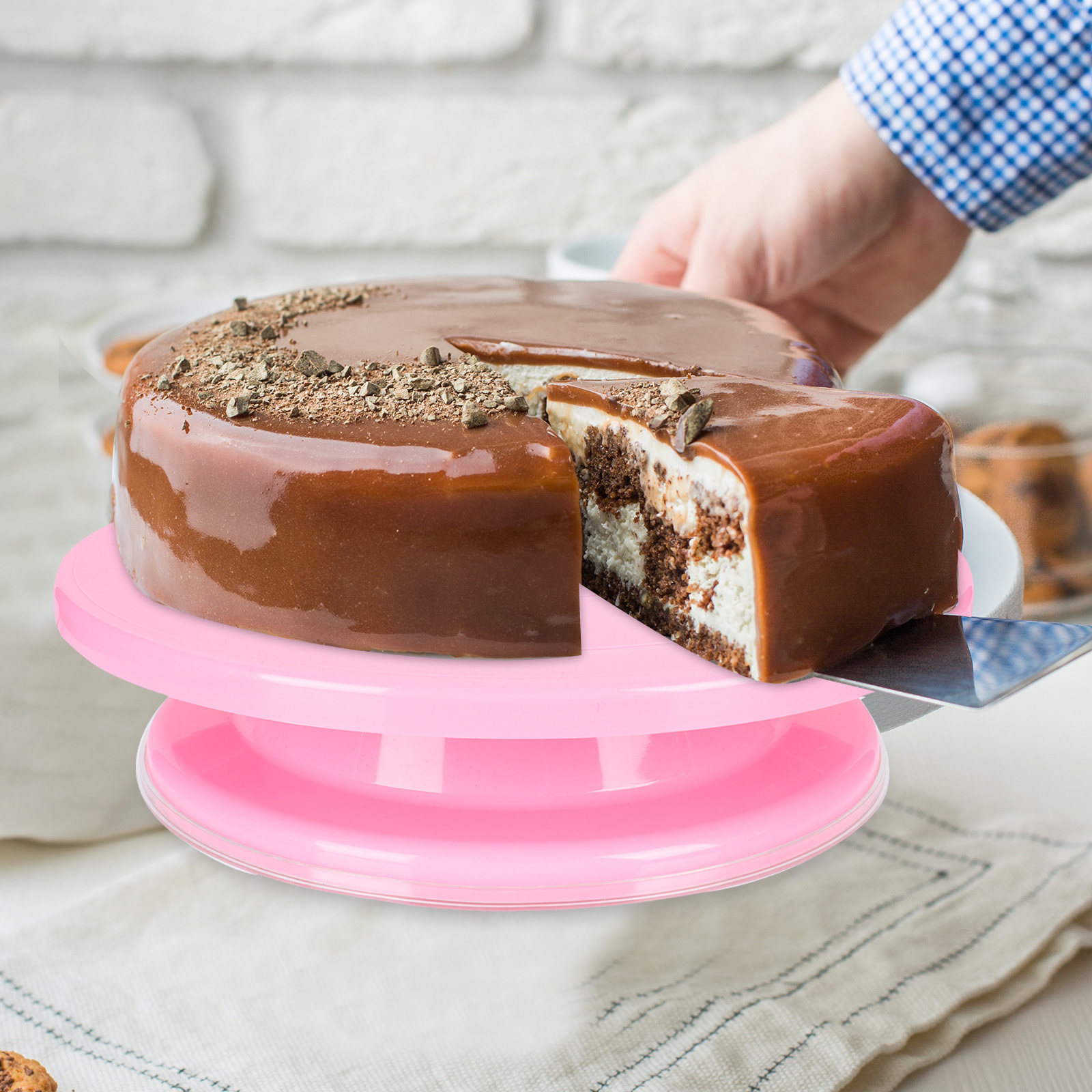 1 Pezzo Piatto Girevole Creati - Cake Decorating Turntable recensione e prezzo