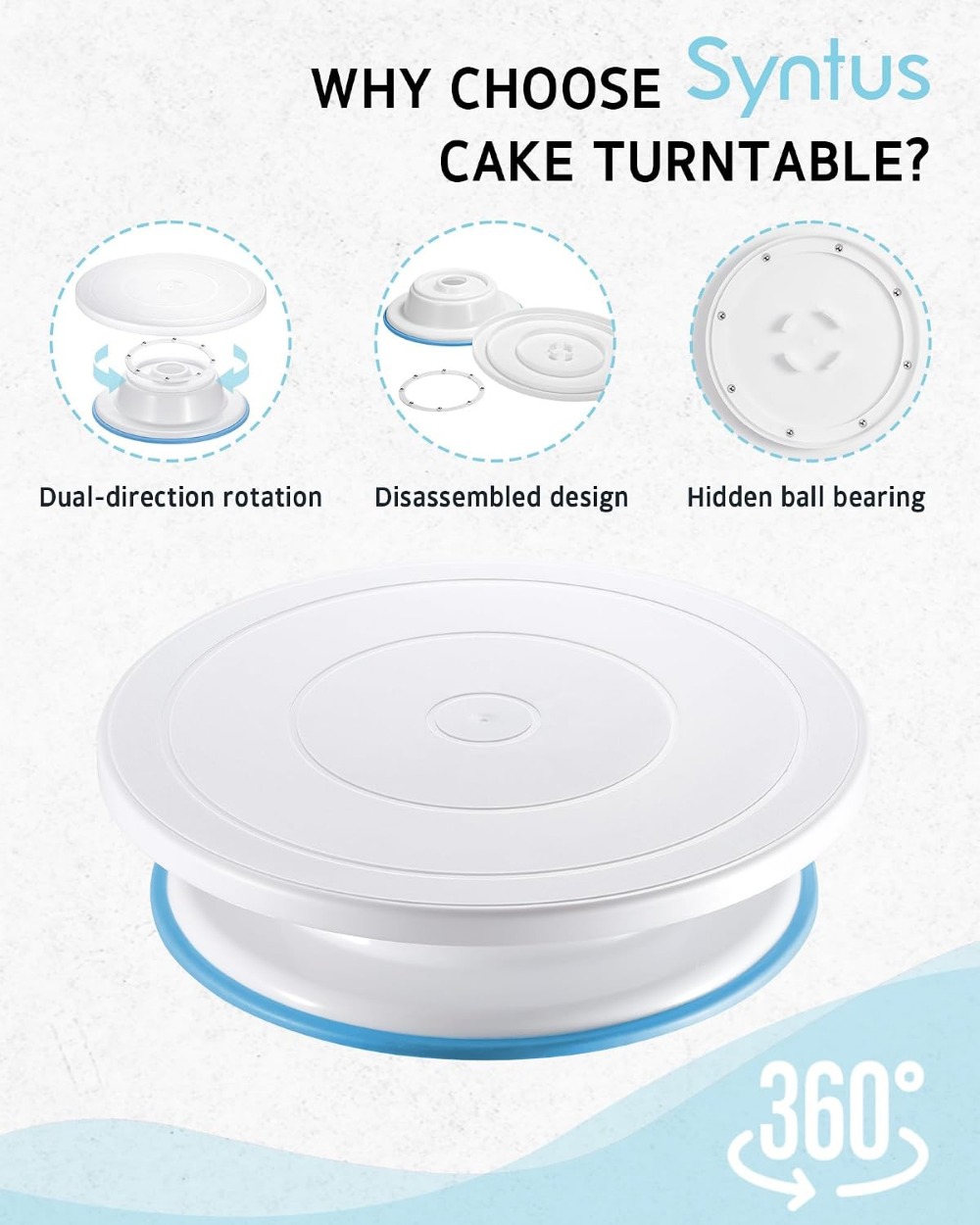 Kit per Decorazione Torte da 6 - Cake Decorating Turntable recensione e prezzo