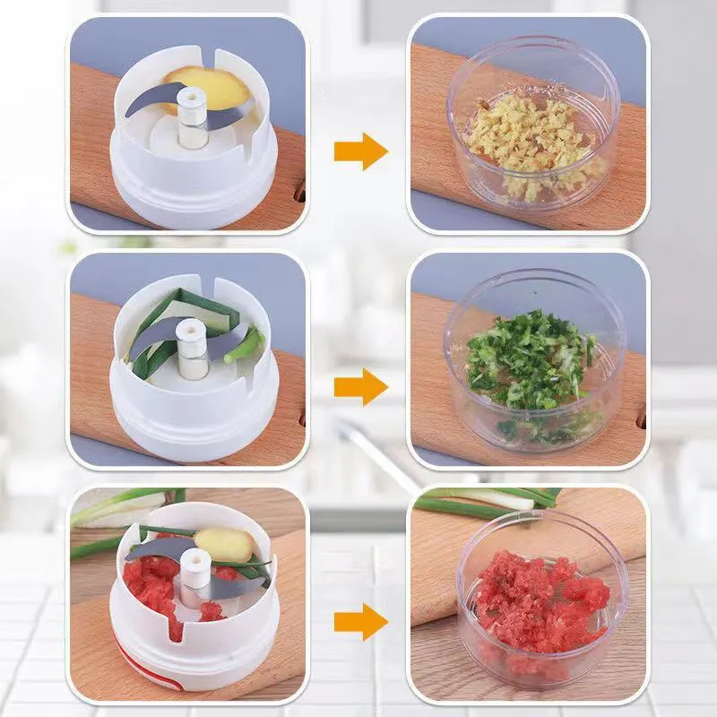 Frantoio per aglio in plastica - Kitchen Gadgets Vegetable Chopper recensione e prezzo