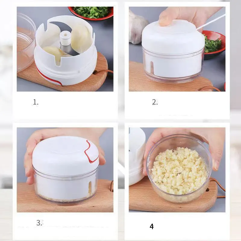 Frantoio per aglio in plastica - Kitchen Gadgets Vegetable Chopper recensione e prezzo