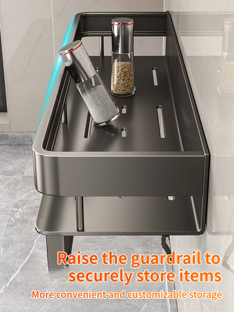 Scaffale da cucina in allumini - Kitchen Gadgets Rack recensione e prezzo