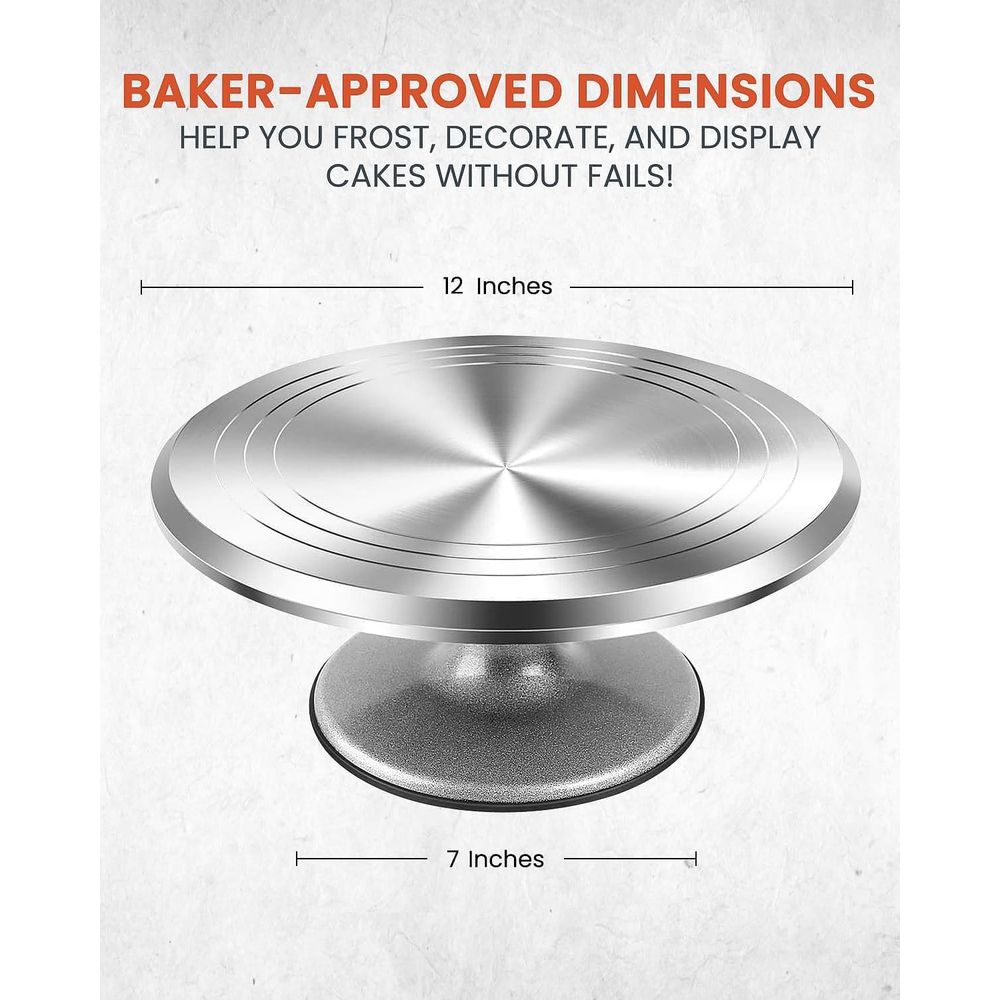 Supporto Girevole per Torte in - Cake Decorating Turntable recensione e prezzo