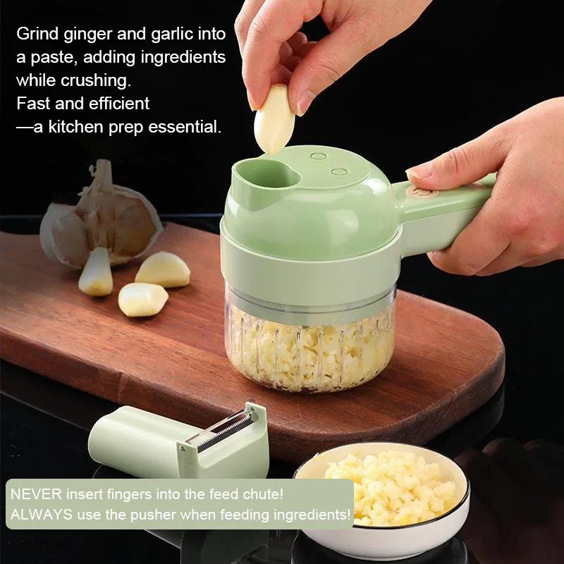 Tagliaverdure Elettrico 4 in 1 - Kitchen Gadgets Vegetable Chopper recensione e prezzo