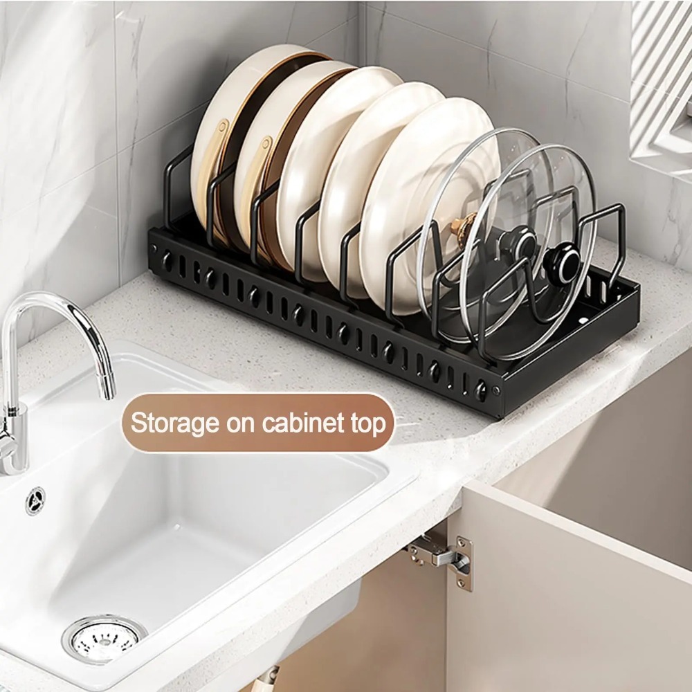 Organizzatore di pentole e pad - Kitchen Gadgets Rack recensione e prezzo