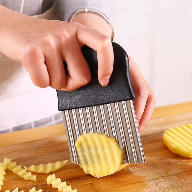 Tagliapatatine Ondulate in Acc - Kitchen Gadgets Vegetable Chopper recensione e prezzo