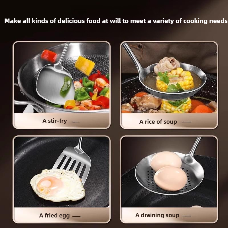 Spatola per wok in acciaio ino - Kitchen Gadgets List recensione e prezzo